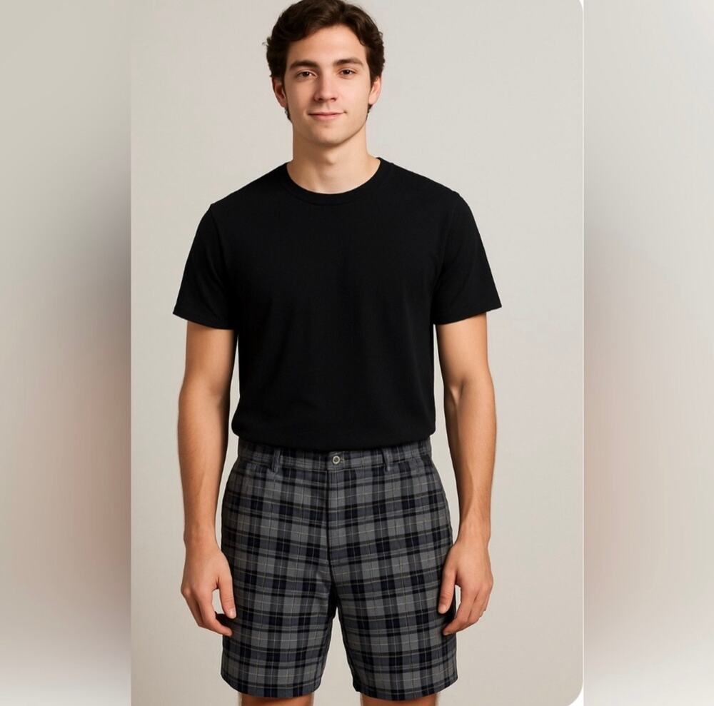 Lululemon Athletica Kahuna Plaid Men's Shorts size 36